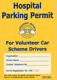 hospital parking permit